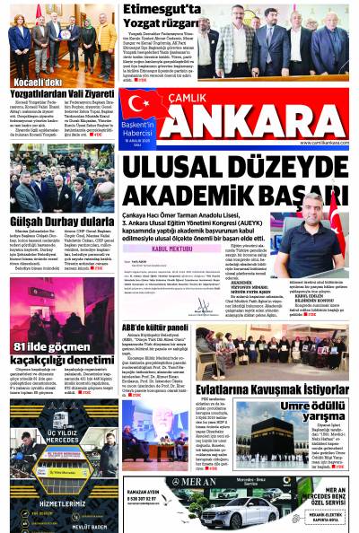 Çamlık Ankara Gazetesi 17-12-2025