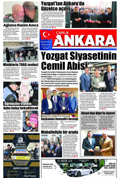 Çamlık Ankara Gazetesi 18-12-2025