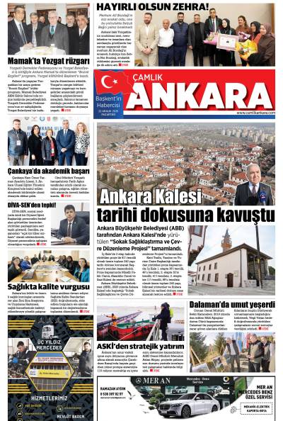 Çamlık Ankara Gazetesi 22-12-2025