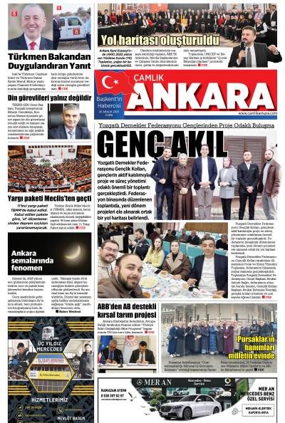 Çamlık Ankara Gazetesi 26-12-2025
