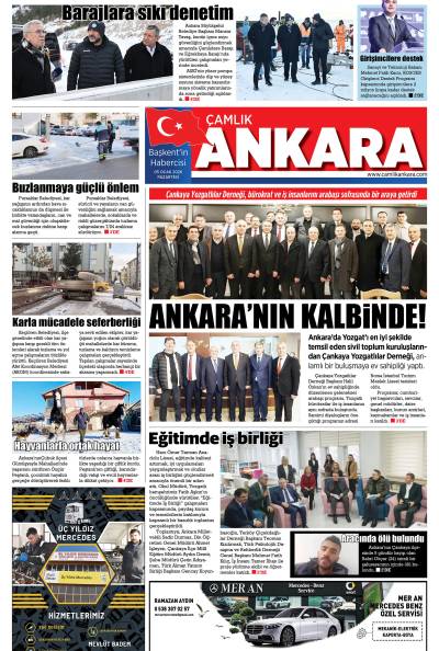 Çamlık Ankara Gazetesi 05-01-2026