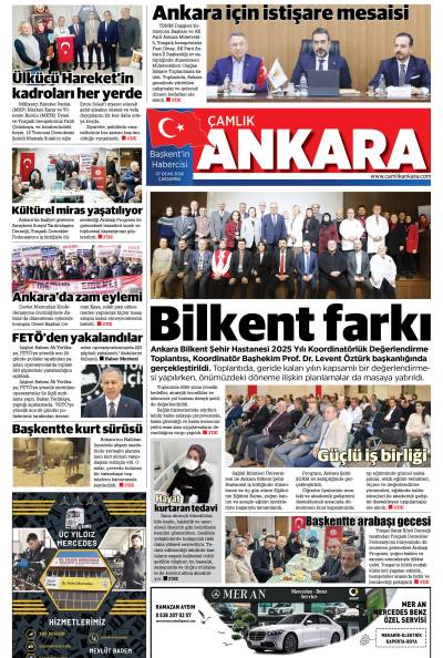Çamlık Ankara Gazetesi 07-01-2026