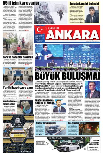 Çamlık Ankara Gazetesi 12-01-2025