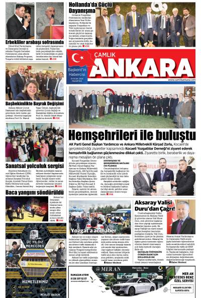 Çamlık Ankara Gazetesi 19-01-2026