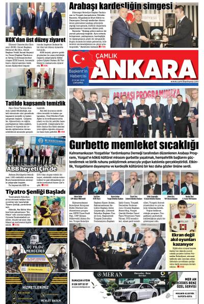 Çamlık Ankara Gazetesi 21-01-2026