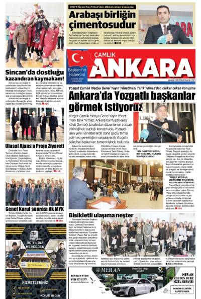 Çamlık Ankara Gazetesi 24-01-2026