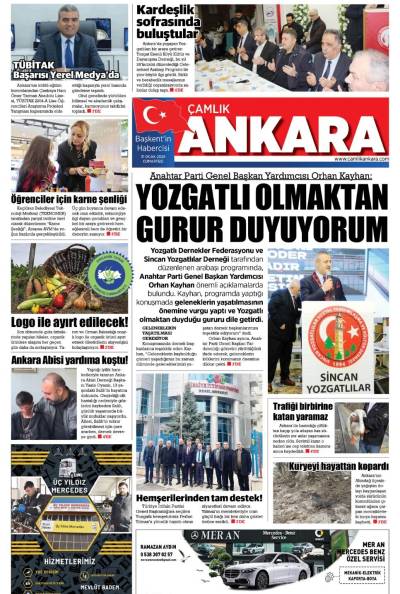 Çamlık Ankara Gazetesi 31-01-2026