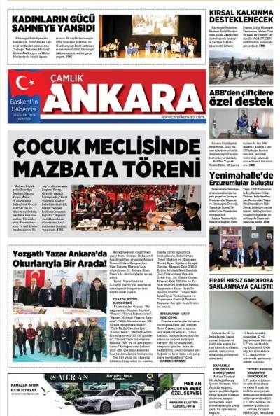 Çamlık Ankara Gazetesi 9-12-2024