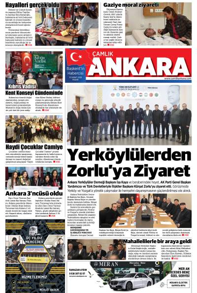 Çamlık Ankara Gazetesi 15-02-2026