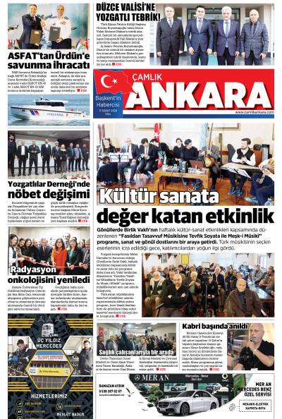 Çamlık Ankara Gazetesi 17-02-2026
