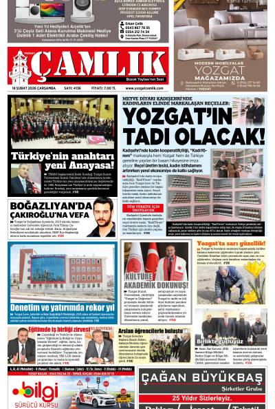 Yozgat Çamlık Gazetesi 18-02-2026