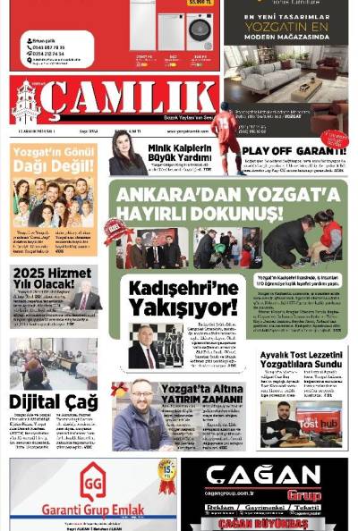 Yozgat Çamlık Gazetesi 10-12-2024