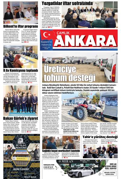 Çamlık Ankara Gazetesi 01-03-2026
