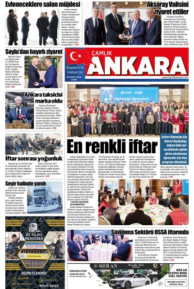 Çamlık Ankara Gazetesi 06-03-2026