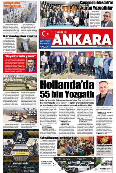 Çamlık Ankara Gazetesi 25-03-2026