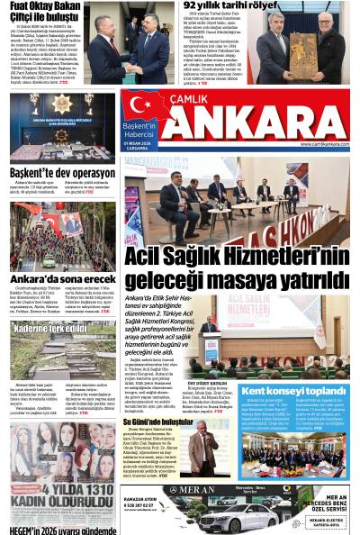Çamlık Ankara Gazetesi 01-04-2026