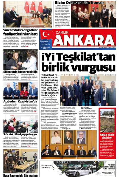 Çamlık Ankara Gazetesi 05-04-2026