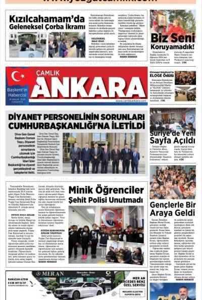Çamlık Ankara Gazetesi 14-12-2024