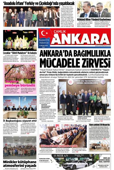 Çamlık Ankara Gazetesi 14-04-2026