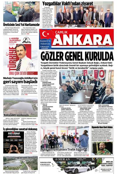 Çamlık Ankara Gazetesi 15-04-2026