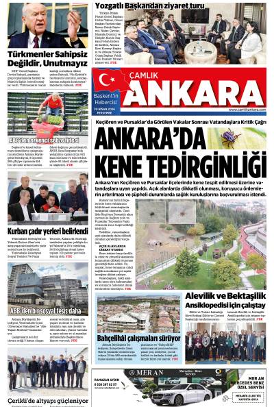 Çamlık Ankara Gazetesi 30-04-2026
