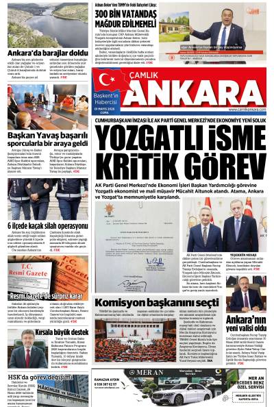 Çamlık Ankara Gazetesi 01-05-2026
