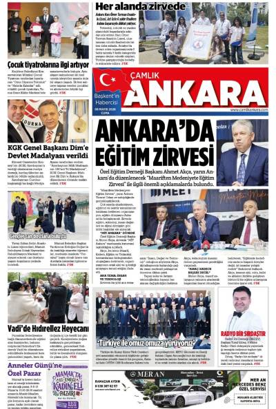 Çamlık Ankara Gazetesi 08-05-2026