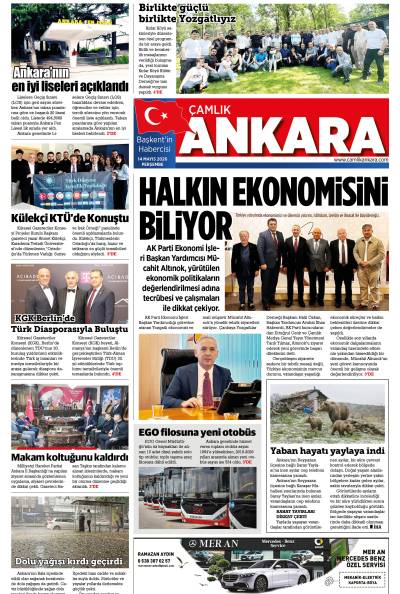 Çamlık Ankara Gazetesi 14-05-2026