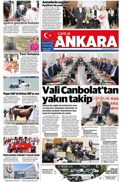 Çamlık Ankara Gazetesi 21-05-2026