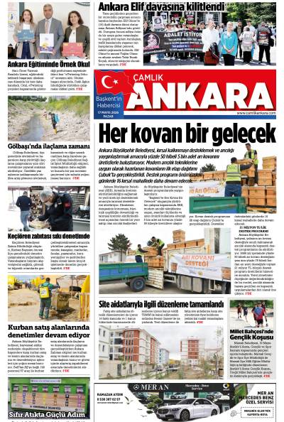 Çamlık Ankara Gazetesi 24-05-2026