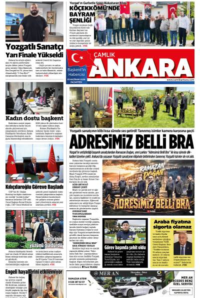 Çamlık Ankara Gazetesi 01-06-2026