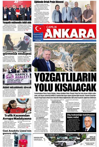 Çamlık Ankara Gazetesi 03-06-2026