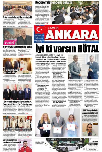 Çamlık Ankara Gazetesi 04-06-2026