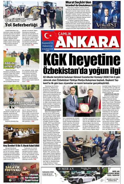 Çamlık Ankara Gazetesi 05-06-2026