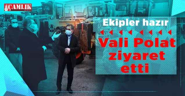 Yozgat Valisi Ziya Polat, Karayolları 65. Şube Şefliğini ziyaret etti