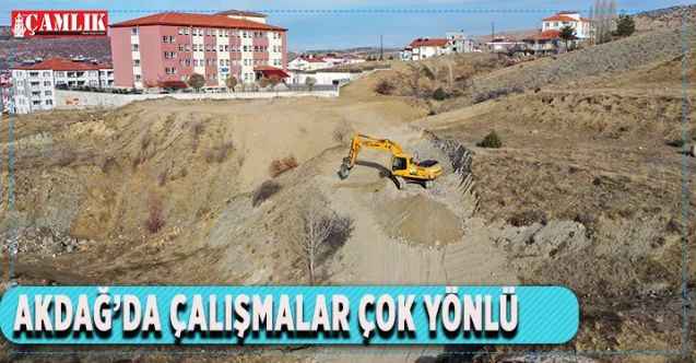 Yozgat'ın Akdağmadeni İlçesi'nde çalışmalar çok yönlü devam ediyor