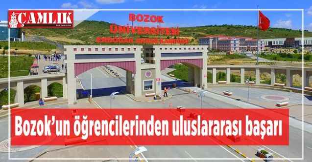 Yozgat Bozok Üniversitesi öğrencilerinden uluslararası başarı