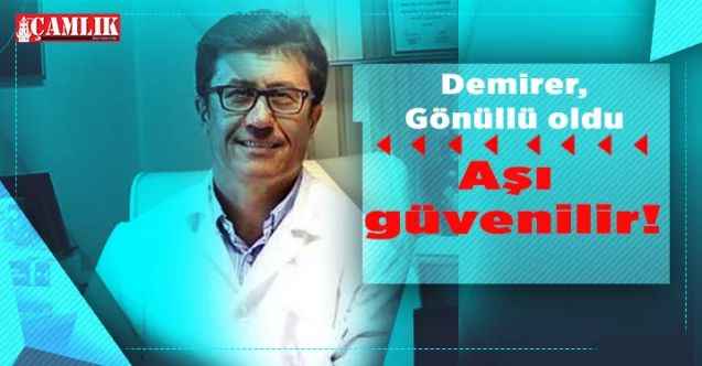 Yozgatlı hemşerimiz Prof. Dr. Taner Demirer covid19 aşısında gönüllü oldu