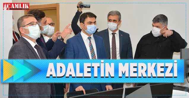 Yozgat Valisi Ziya Polat Adalet Eğitim Merkezi'nde incelemelerde bulundu