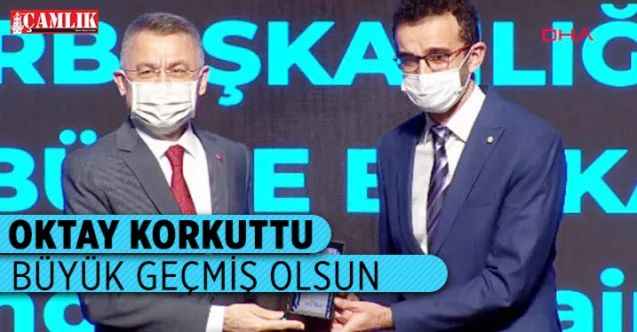 Cumhurbaşkanı Yardımcısı Hemşerimiz Fuat Oktay, Konuşma Yaptığı Sırada Rahatsızlandı