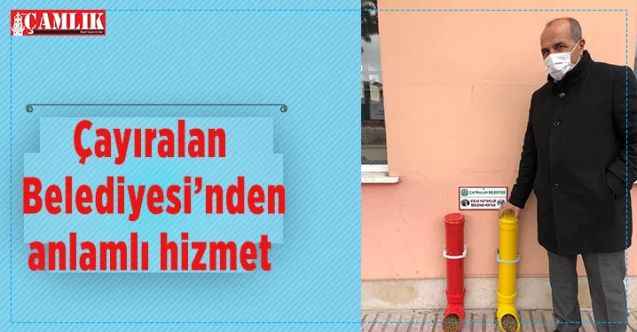 Çayıralan’da anlamlı hizmet