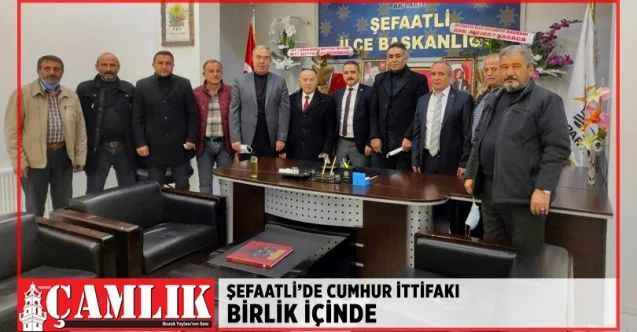 Şefaatli'de Cumhur İttifakı birlik içinde