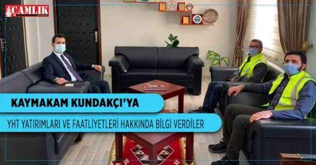 Saraykent Kaymakamı Kundakçı'ya Öz Altın İnşaat temsilcilerinden ziyaret