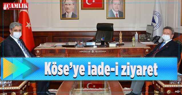 AK Parti İl Başkanı Yusuf Başer'den Yozgat Belediye Başkanı Celal Köse’ye iade-i ziyaret