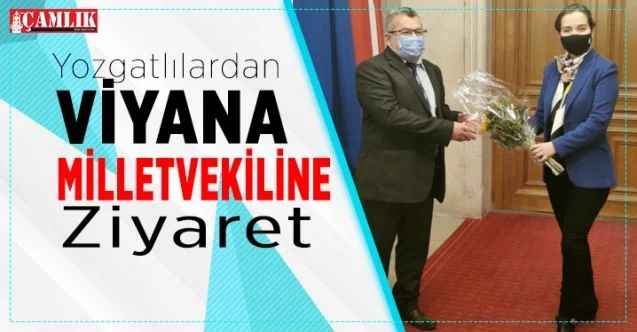 Yozgatlılardan Viyana Milletvekiline ziyaret