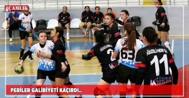 Periler galibiyeti kaçırdı