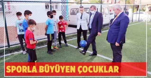 Sporla büyüyen çocuklar