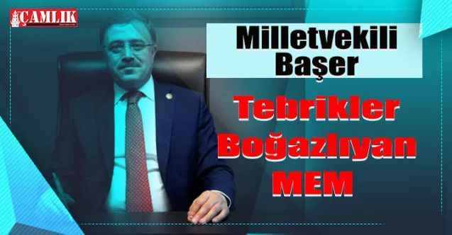 AK Parti Yozgat Milletvekili Yusuf Başer: Tebrikler Boğazlıyan MEM