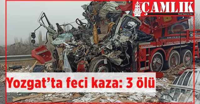 Yozgat’ta trafik kazası: 3 ölü