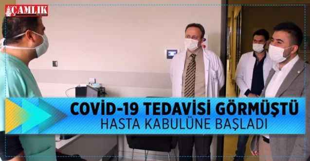 Uzm. Dr. Ufuk Tan Bayram Covid-19 Tedavisi görmüştü hasta kabulüne başladı